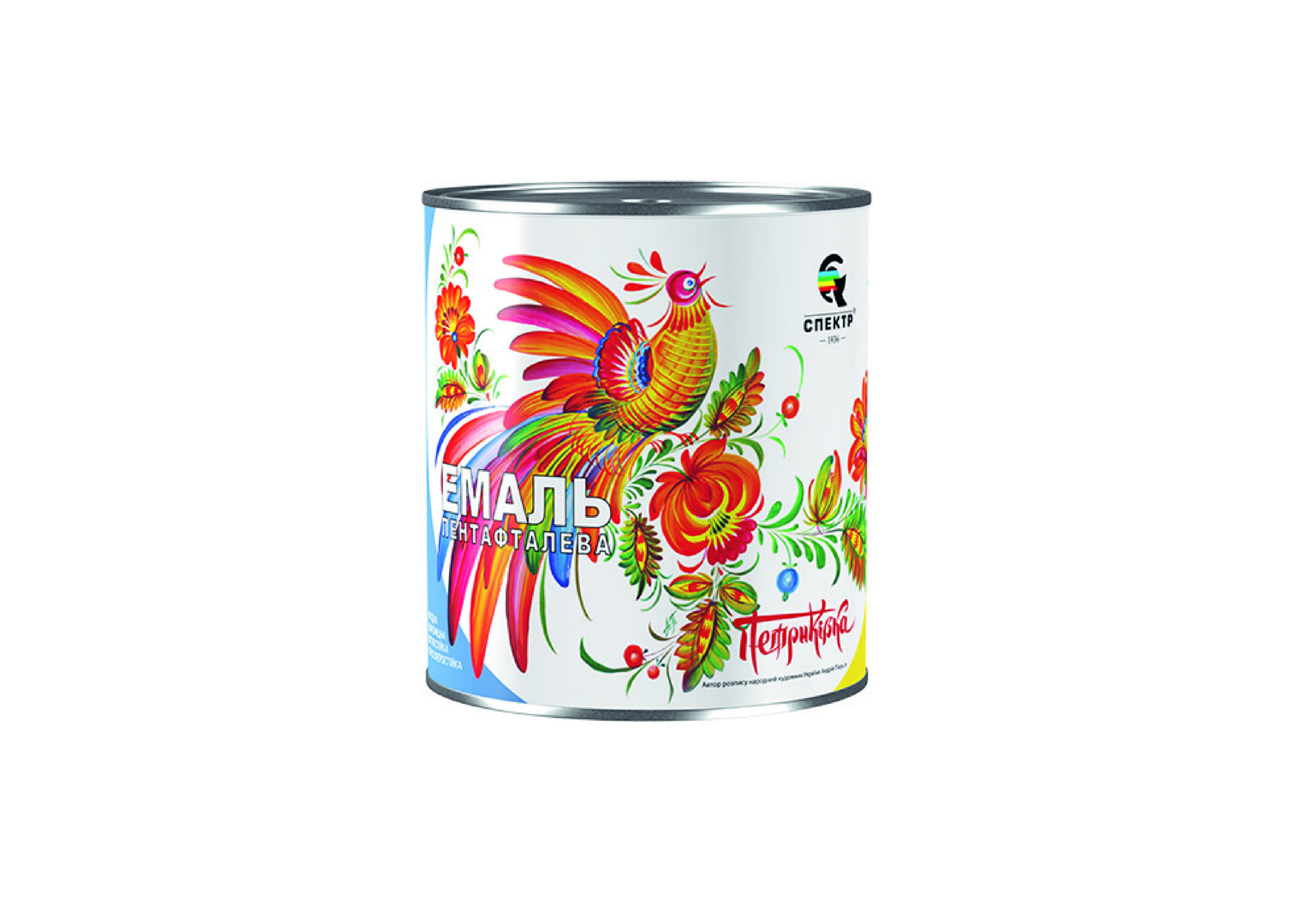 ЕМАЛЬ ПЕНТАФТАЛЕВА ПФ-115 Яскраво-блакитна глянець 2,8кг СПЕКТР